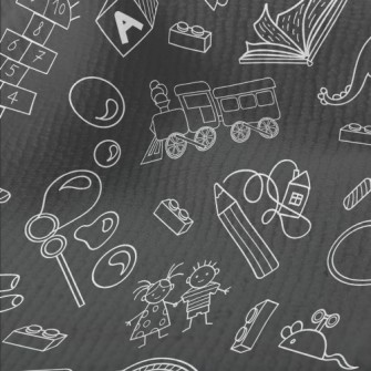 Hand Drawn Children&#39;s Toys Terry