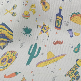 Mexican Skull Hat Cactus Terry