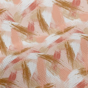 Abstract Brush Pattern Performance Linen