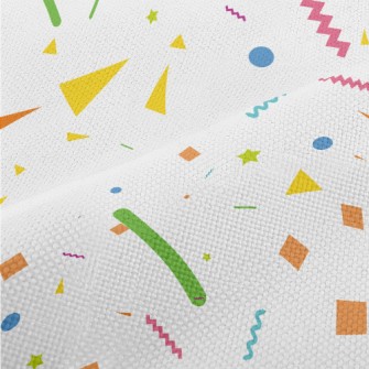 Colorful Irregular Geometric P Performance Linen