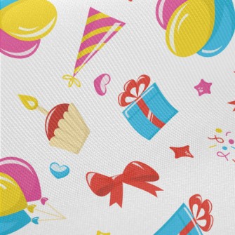 American Cartoon Birthday Patt Twill