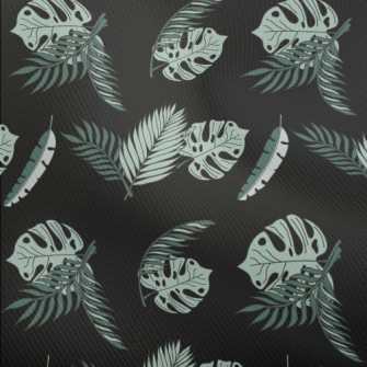 Hand Drawn Tropical Leaves Dobby