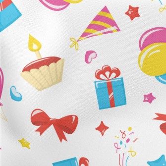 American Cartoon Birthday Patt Stretch Ponte