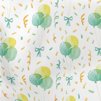 Hand Drawn Watercolor Balloons Stretch Ponte