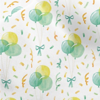 Hand Drawn Watercolor Balloons Micro Fleece