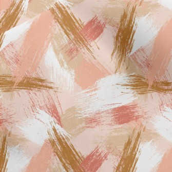 Abstract Brush Pattern Micro Fleece
