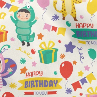 Children&#39;s Birthday Party Micro Fleece