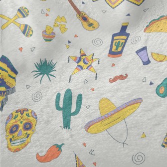 Mexican Skull Hat Cactus Minky