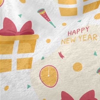 Happy New Year With Gifts Minky