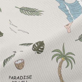 Surf With Palm Trees And Cocon Piqué