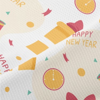 Happy New Year With Gifts Piqué