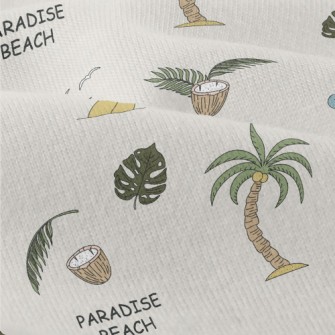 Surf With Palm Trees And Cocon Modern Jersey