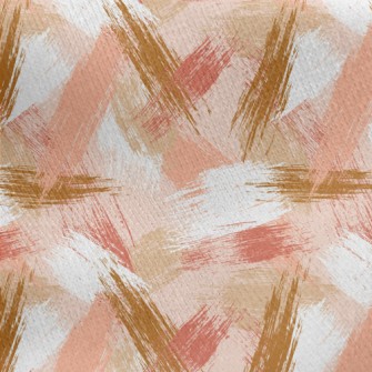 Abstract Brush Pattern Jersey Backed Fleece