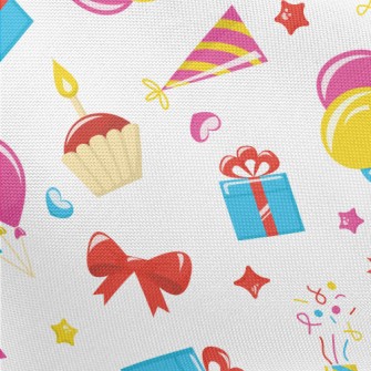 American Cartoon Birthday Patt Pongee