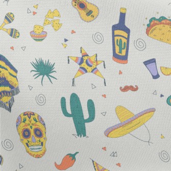 Mexican Skull Hat Cactus Pongee