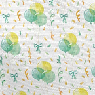 Hand Drawn Watercolor Balloons Pongee