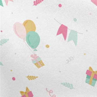 Birthday Cake Gifts And Balloo Pongee
