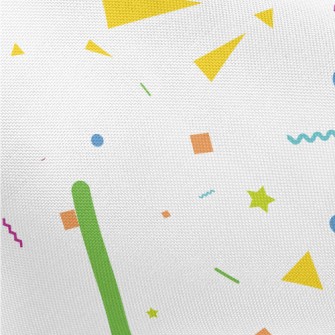 Colorful Irregular Geometric P Pongee