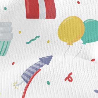 Cartoon Birthday Cake Beer Pat Stretch Jersey