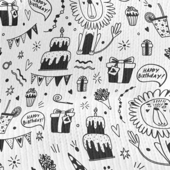 Cute Lion Birthday Party Stretch Jersey