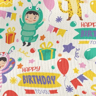 Children&#39;s Birthday Party Stretch Jersey