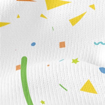 Colorful Irregular Geometric P Stretch Jersey