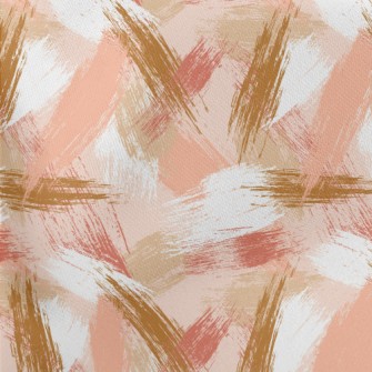 Abstract Brush Pattern Lightweight Cotton Poplin