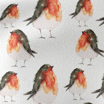 Cute And Charming Robin Waterproof Canvas