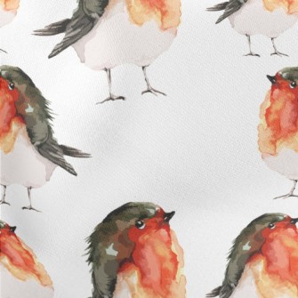 Cute And Charming Robin Stretch Ponte