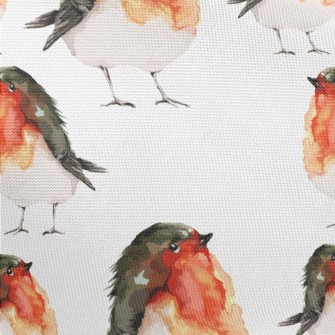 Cute And Charming Robin Pongee