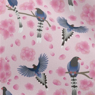 Rare Taiwan Blue Magpie Chiffon