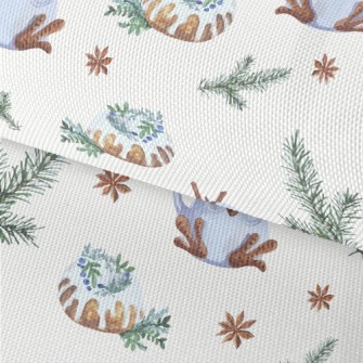 Winter Forest Owl Cup Waterproof Oxford