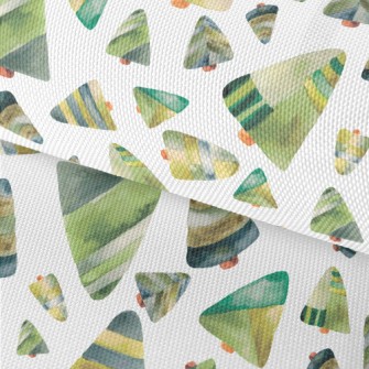 Watercolor Style Stitched Chri Waterproof Oxford