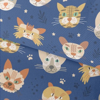 Cats With Sharp Eyes Waterproof Oxford