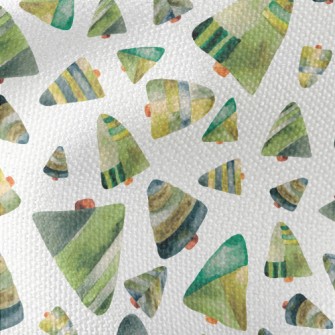 Watercolor Style Stitched Chri Waterproof Canvas