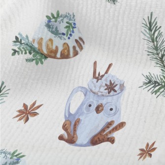 Winter Forest Owl Cup Terry