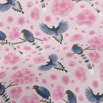 Rare Taiwan Blue Magpie Performance Linen