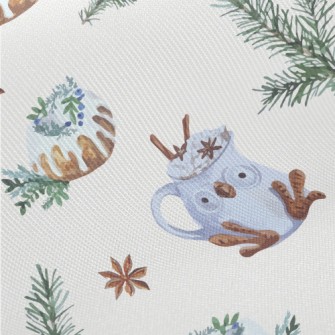 Winter Forest Owl Cup Twill