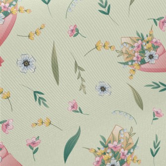 Colorful Bouquet Twill