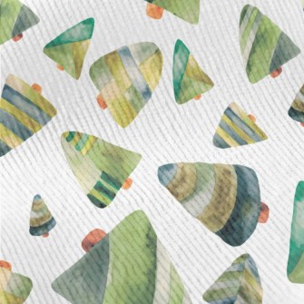 Watercolor Style Stitched Chri Standard Corduroy