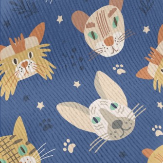 Cats With Sharp Eyes Standard Corduroy