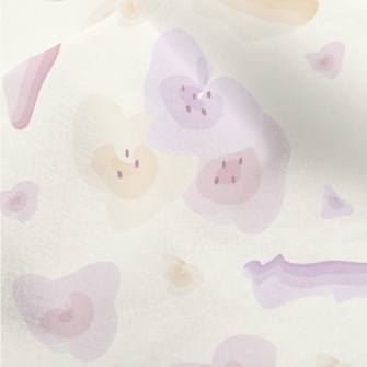 The Tenderness Of Pink Flowers Micro Fleece