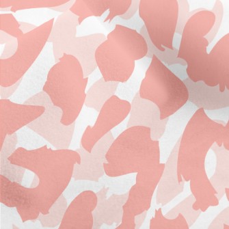 Soft Pink Leopard Print Micro Fleece