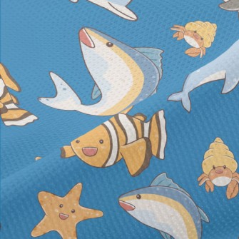 Wildlife In The Underwater Wor Piqué