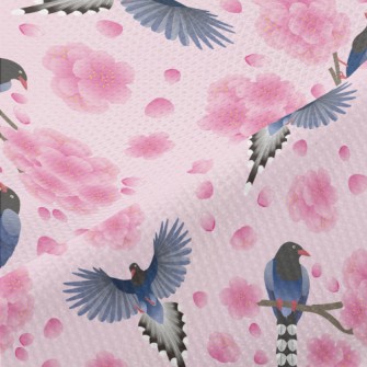 Rare Taiwan Blue Magpie Piqué