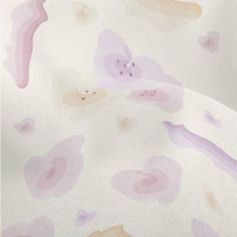 The Tenderness Of Pink Flowers Lightweight Performance Linen