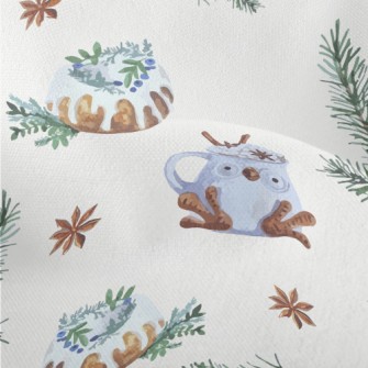 Winter Forest Owl Cup Lightweight Performance Linen
