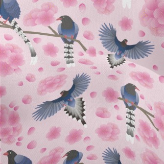 Rare Taiwan Blue Magpie Lightweight Performance Linen