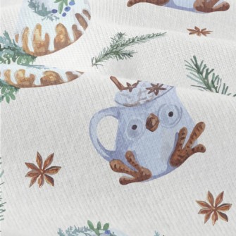 Winter Forest Owl Cup Modern Jersey