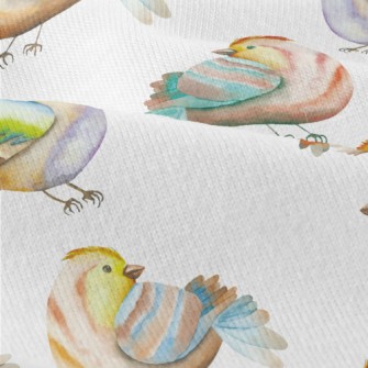 Colorful Watercolor Bird Modern Jersey